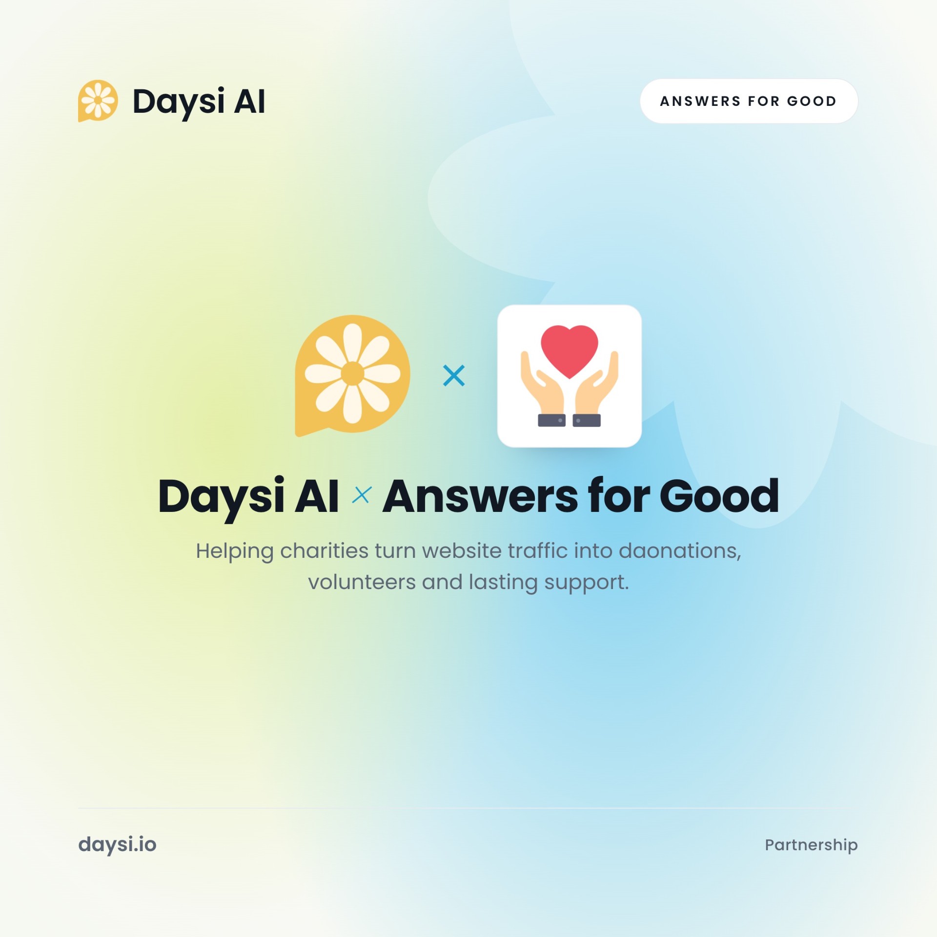 Daysi AI Launches 'Answers for Good' Initiative for UK Charities